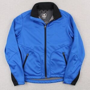 OGIO Minx Full Zip Jacket Womens Size Medium Blue Polyester